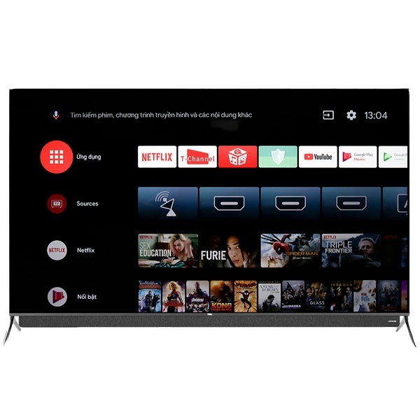 Android TV QLED TCL 4K Ultra HD 55 inch 55C815 Quantum Dot Chính Hãng