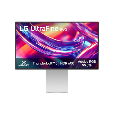 Màn hình đồ họa LG UltraFine™ evo 32inch, Nano IPS Đen 6K với Thunderbolt™ 5 32U990A-S