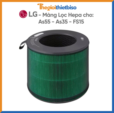 Màng lọc HEPA, công nghệ UVnano™, Cảm biến bụi PM1.0, Siêu yên tĩnh, 3 chế độ thổi gió, LG ThinQ™Bộ lọc thay thế cho máy lọc không khí LG PuriCare™ AeroTower™ PFSPTC01