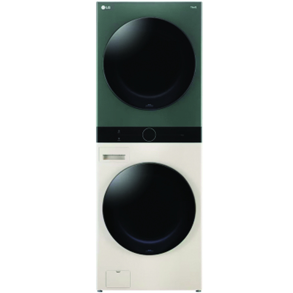 Tháp giặt sấy LG WashTower™ Giặt 14kg/ Sấy 10kg Màu xanh/be WT1410NHEG